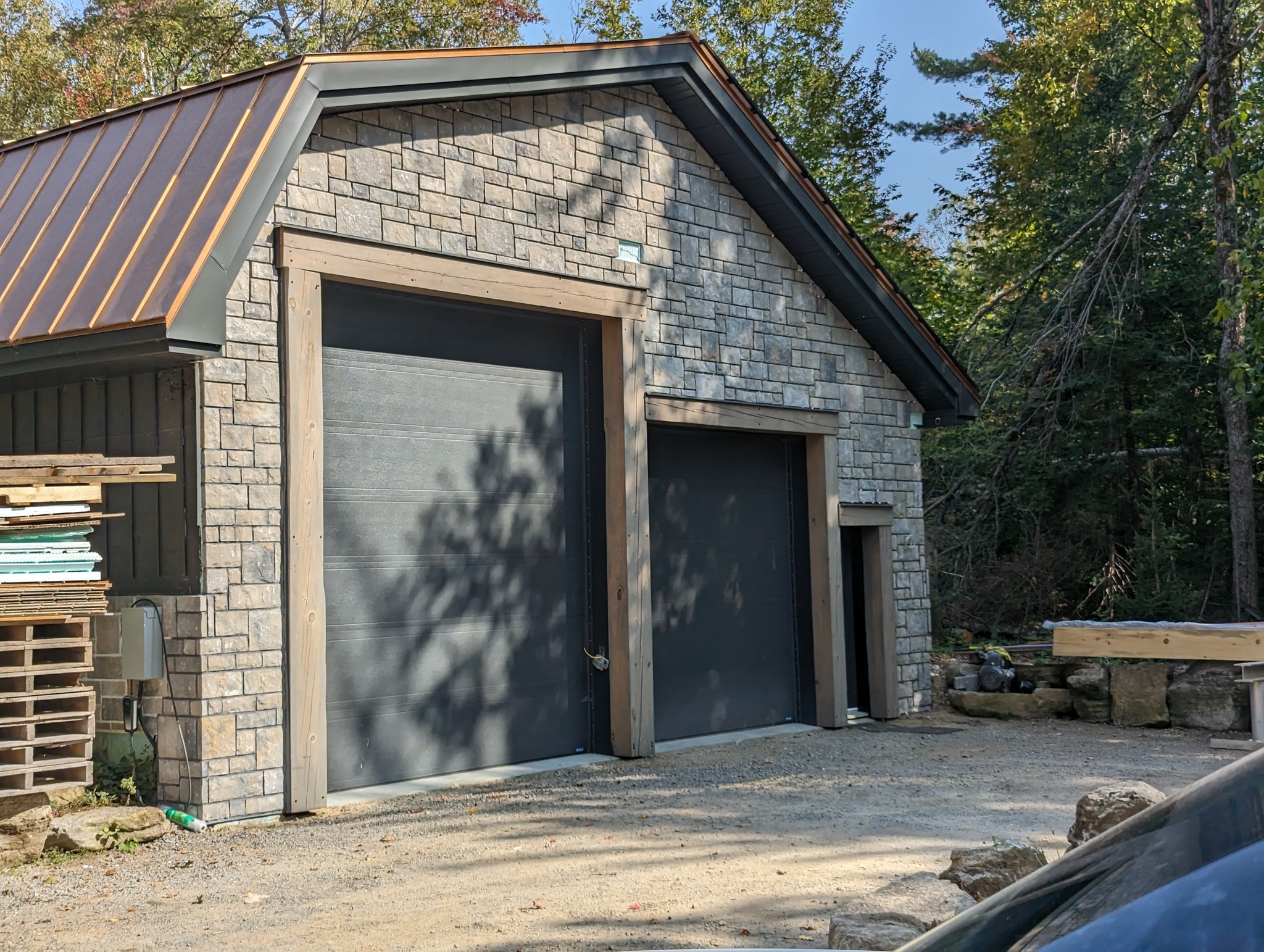 Équipe Maçonnerie MFG au travail